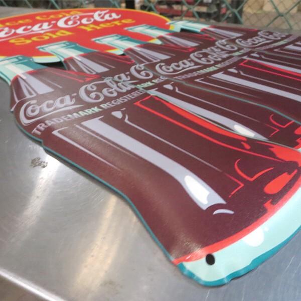 Coca Cola（コカコーラ） 看板 グッズ 大型 ブリキ看板 アメリカン雑貨