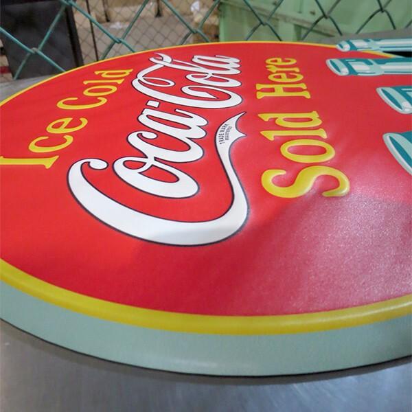 Coca Cola（コカコーラ） 看板 グッズ 大型 ブリキ看板 アメリカン雑貨