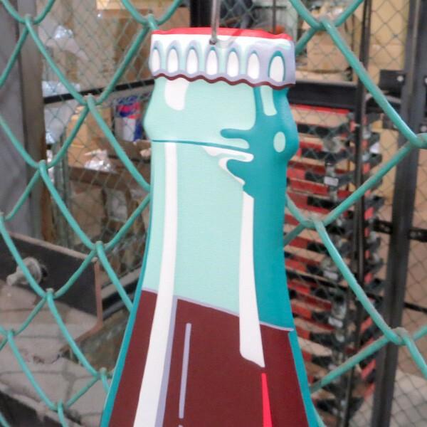 Coca Cola（コカコーラ） 看板 ブリキ看板 グッズ 瓶 ボドル