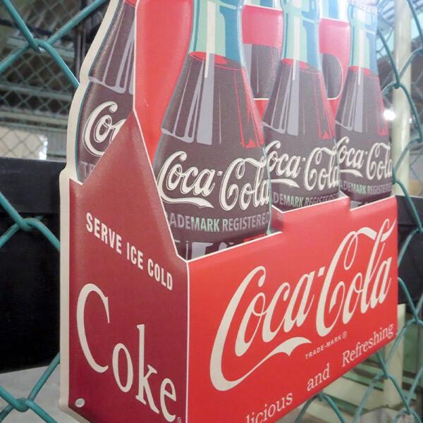 【売約済み】　希少　コカコーラ　コーラ　Coca-Cola ビン　瓶　アクリル　彫刻　オブジェ　インテリア　コレクター　アイテム　検　DANESEエンツォマリEAMES Anniversary of Coca Cola Lucite block Coca Cola（コカコーラ） ブリキ看板 ボトル アンティーク ガレージ