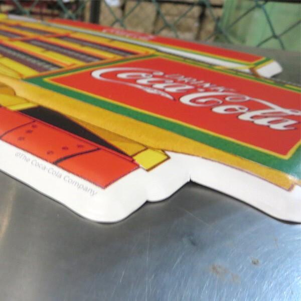 コカコーラ 木製 立体 看板 レトロ ヴィンテージ 壁掛け アンティーク Coca Cola（コカコーラ） ヴィンテージ トラック ブリキ看板