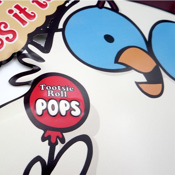 ブリキ看板 アメリカン アンティーク トッツィーポップス Tootsie Mr