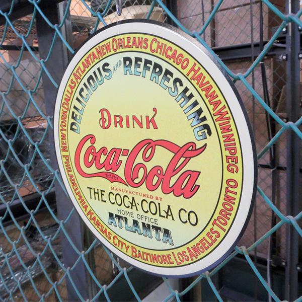 大人気 61cm コカコーラアメリカン雑貨 ブリキ看板 have a coke Coca