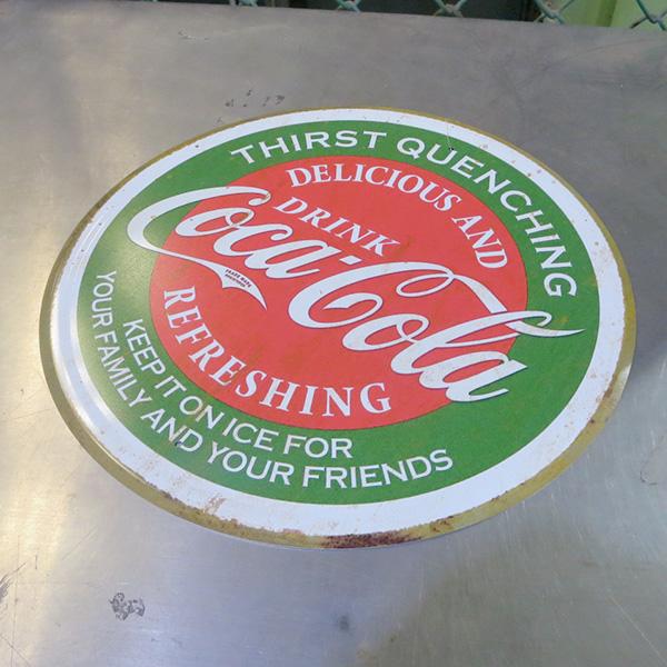 user_91e88571 Coca-Cola コカコーラ 丸型看板 コカコーラ 看板