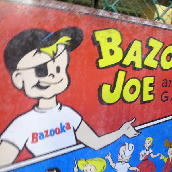 バズーカ ブリキ看板 アメリカン雑貨 メタルサイン BAZOOKA GANG