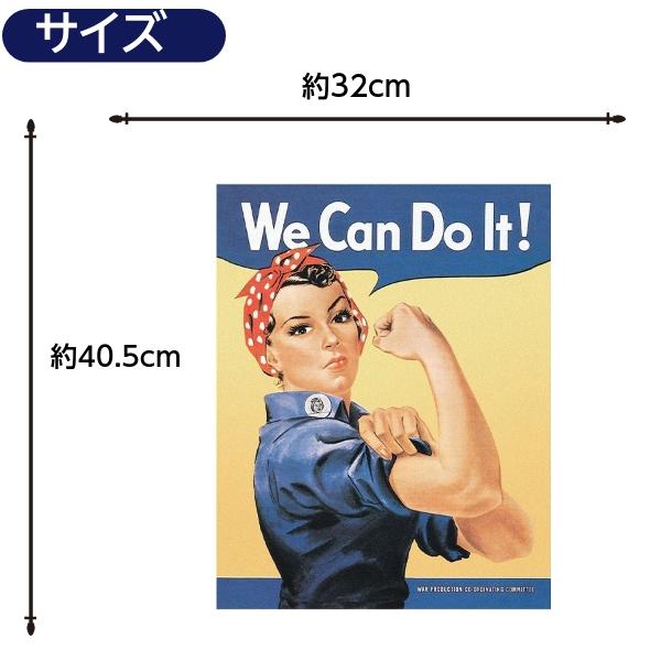 ブリキ看板 アメリカン ロージー・ザ・リベッター ガレージ メタル