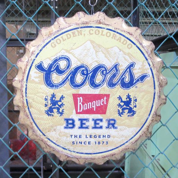 クアーズビール ブリキ看板 アメリカン アメリカン雑貨 おしゃれ