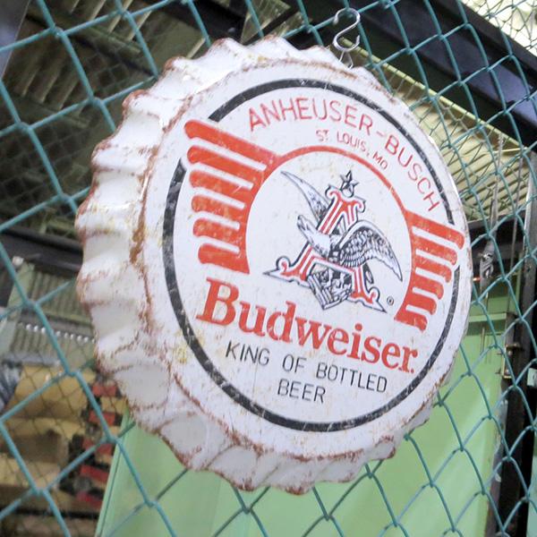 バドワイザービール ブリキ看板 アメリカン アメリカン雑貨 おしゃれ