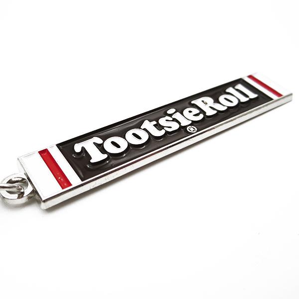 Tootsie Roll メタルキーチェーン 【トッツィロール】W75/D3/8mm