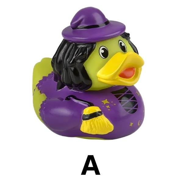 ハロウィン 仮装 アヒル ソフビ人形 ラバーダッキー カウボーイ