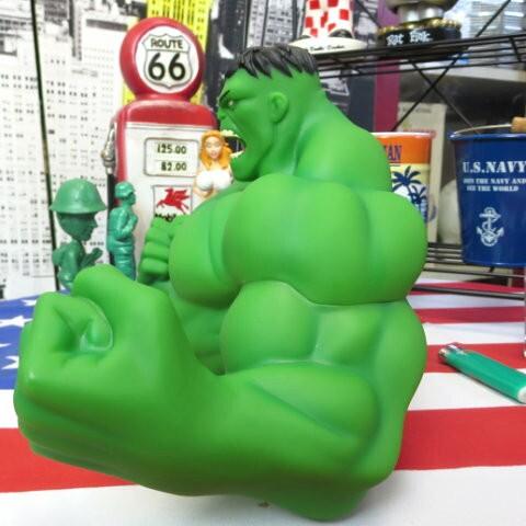 ハルク　貯金箱　フィギュア マーベル（MARVEL）貯金箱・超人ハルク : ドリームフィギア