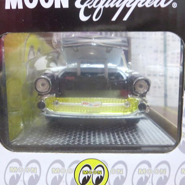 m2マシーン 1957 シボレー ベルエア ムーンアイズ MOONEYES ムーンアイズ ミニカー 1/24 シボレー ベルエア アメ車