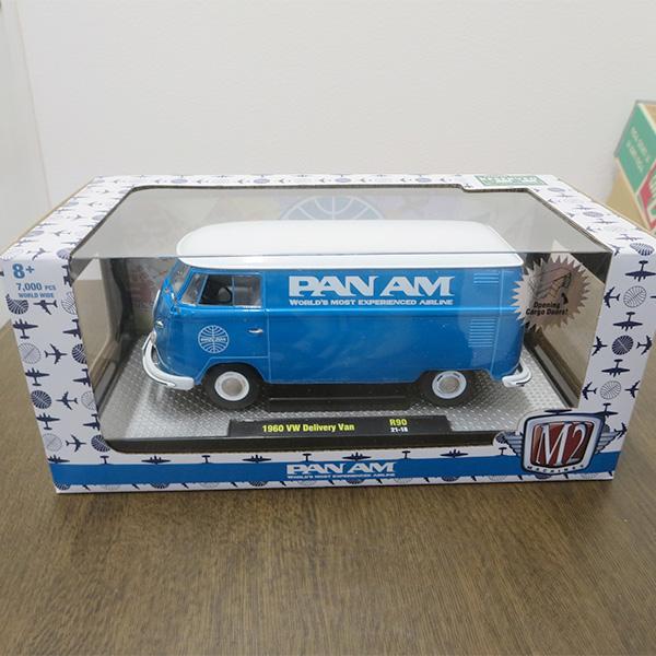 フォルクスワーゲン パンナム ワーゲンバス ミニカー 1/24 ダイ
