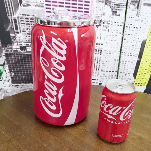 【訳あり】コカコーラ スナックジャー 保存容器 お菓子 COCA COLA 缶 Coca Cola コカコーラ スナックジャー 保存容器 お菓子 COCA