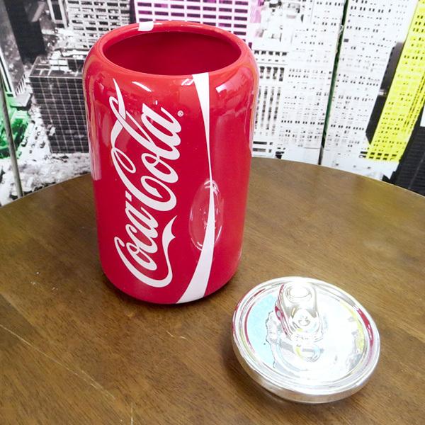 【訳あり】コカコーラ スナックジャー 保存容器 お菓子 COCA COLA 缶 Coca Cola コカコーラ スナックジャー 保存容器 お菓子 COCA