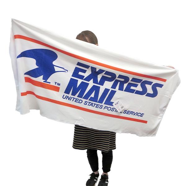 USPS エクスプレスメール ビーチタオル 大判 バスタオル ブランケット