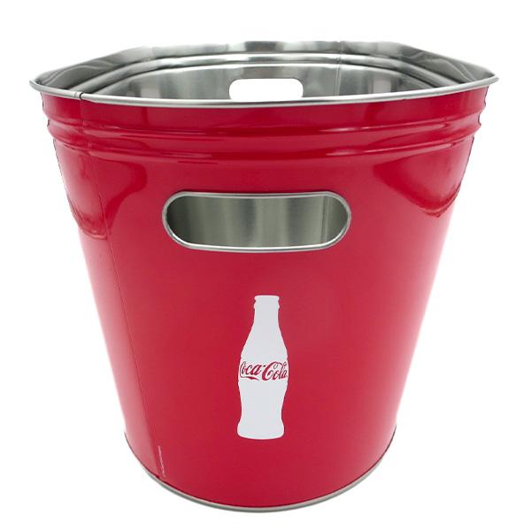 コカ・コーラ ごみ箱 中型 赤 Coca Cola（コカコーラ） 保存容器 6個