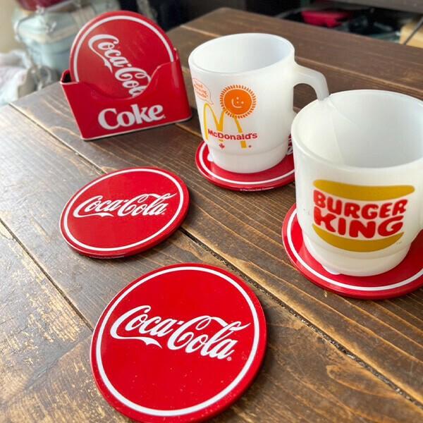 Coca Cola（コカコーラ） コースター セット 6枚入り 雑貨 グッズ