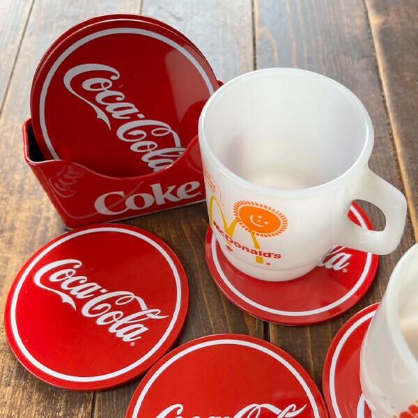Coca Cola（コカコーラ） コースター セット 6枚入り 雑貨 グッズ
