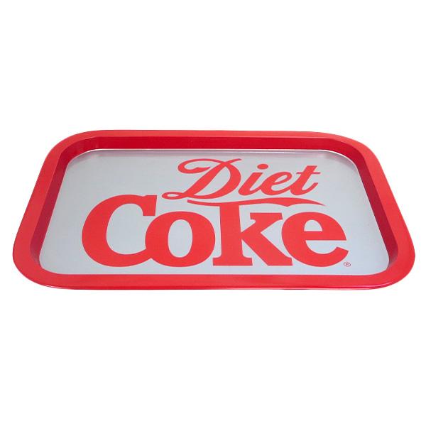 コカコーラ　　販促非売品レトロ　　　アンティークオリジナルトレー４卓セット Coca Cola ダイエット コカコーラ トレー 四角 セービング