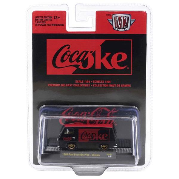 Coca Cola（コカコーラ） ミニカー 1/64 フォード バン アメ車 旧車 M2
