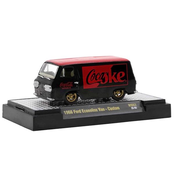 Coca Cola（コカコーラ） ミニカー 1/64 フォード バン アメ車 旧車 M2