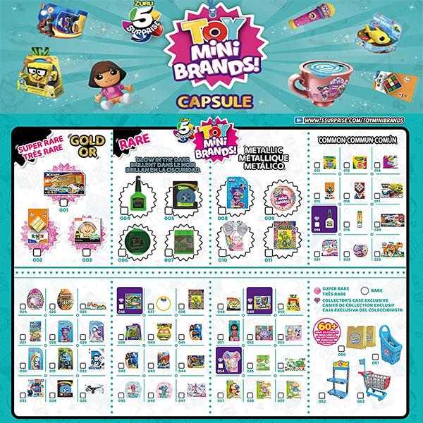 ZURU おもちゃ カプセルトイ ミニチュア ガチャガチャ ZURU 5 SURPRISE
