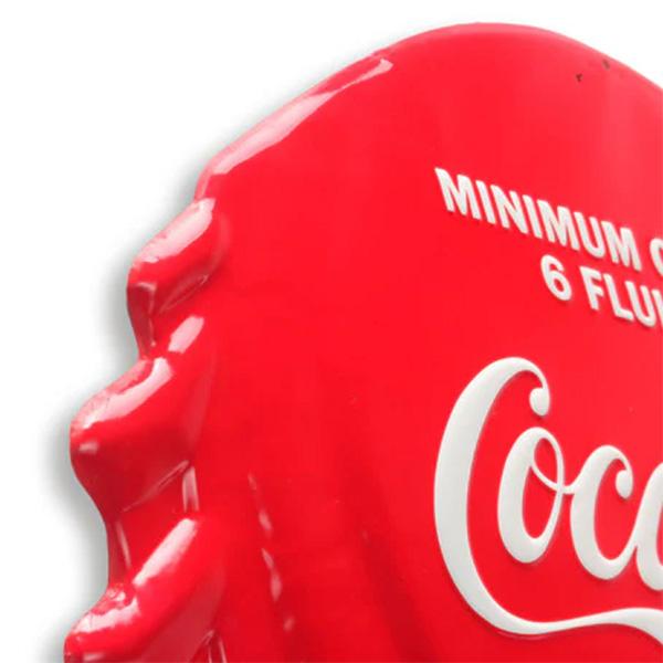Coca Cola（コカコーラ） 看板 ボトルキャップ ブリキ看板 グッズ