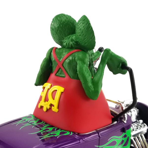 RAT FINK ミニカー 1/18 ラットフィンク フィギュア付き 1932