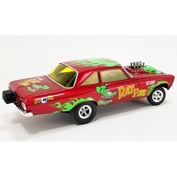 RAT FINK（ラットフィンク） ミニカー 1/18 プリムス アメ車 ACME 1:18