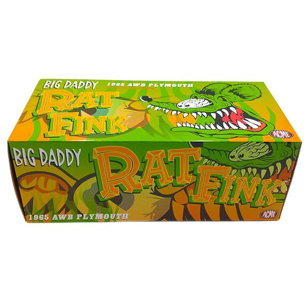 RAT FINK（ラットフィンク） ミニカー 1/18 プリムス アメ車 ACME 1:18