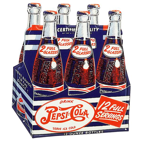 PEPSI（ペプシ） ペプシコーラグッズ ブリキ看板 アメリカン PEPSI