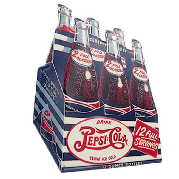 PEPSI（ペプシ） ペプシコーラグッズ ブリキ看板 アメリカン PEPSI
