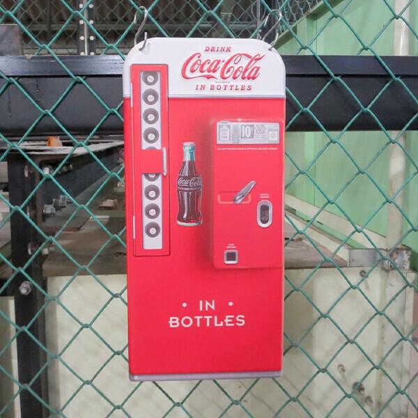 Coca Cola（コカコーラ） 看板 自販機 ブリキ看板 レトロ グッズ