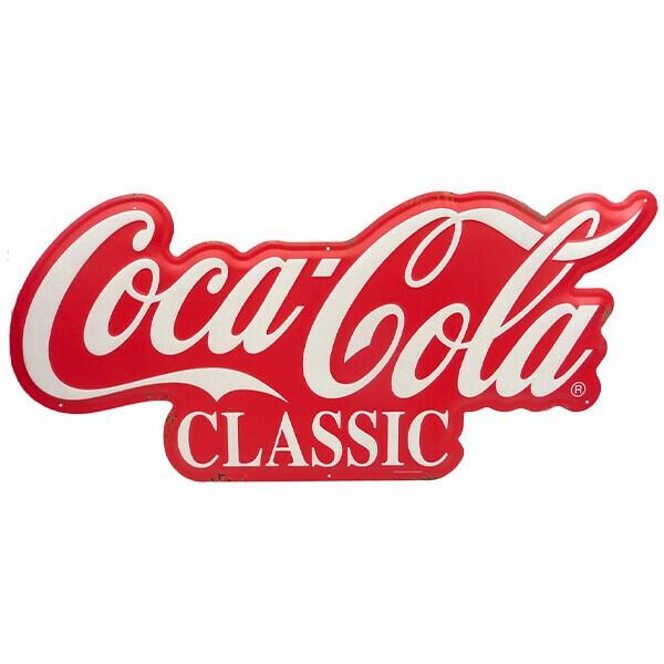 コカコーラ Coca-Cola 看板 サイン Coca Cola コカコーラ 看板 大型 ブリキ看板 コカ・コーラ雑貨
