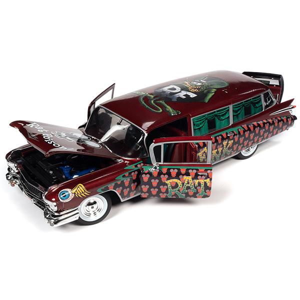 RAT FINK ミニカー 1/18 ラットフィンク 1959 キャデラック RAT FINK ミニカー 1/18 ラットフィンク 1959 キャデラック