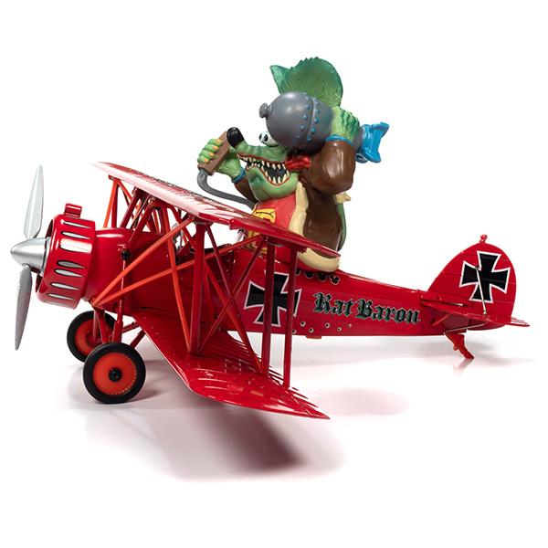RAT FINK（ラットフィンク） ミニカー 1/30 飛行機 フィギュア付き