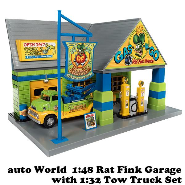 RAT FINK（ラットフィンク） 1/48 ミニカー 1/32 ガレージ ジオラマ