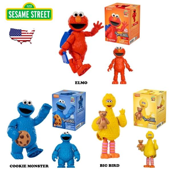 SESAME STREET セサミストリート フィギュア 組み立て おもちゃ