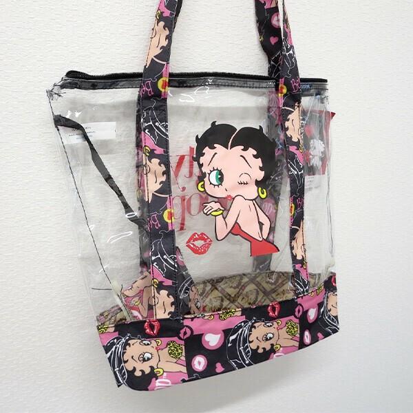 BETTY BOOP（ベティ ブープ） ベティーブープ クリア トートバッグ