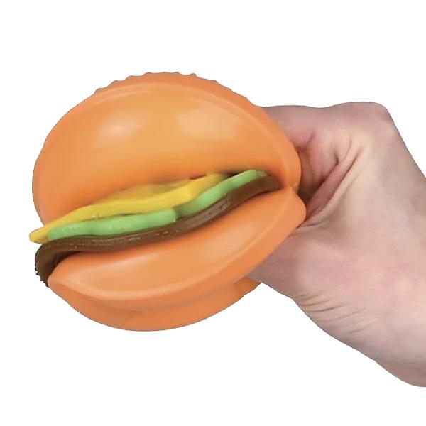 ハンバーガー スクイーズ おもちゃ ストレス解消 癒し ストレス発散