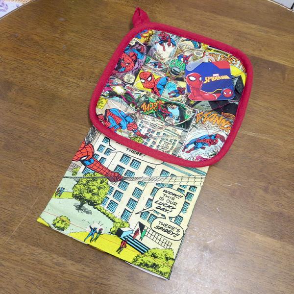 MARVEL（マーベル） スパイダーマン グッズ ランチクロス & ポット