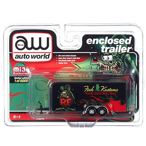 RAT FINK（ラットフィンク） ミニカー 1/64 トレーラー ダイキャスト