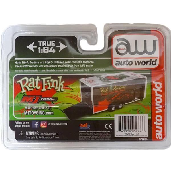 RAT FINK（ラットフィンク） ミニカー 1/64 トレーラー ダイキャスト
