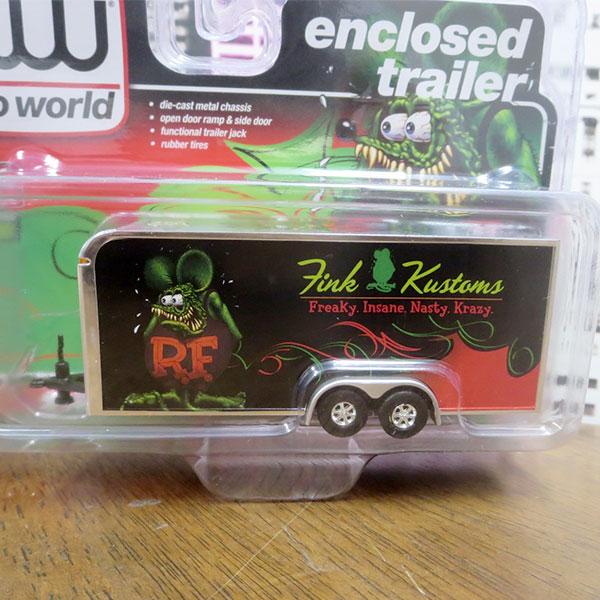 RAT FINK（ラットフィンク） ミニカー 1/64 トレーラー ダイキャスト