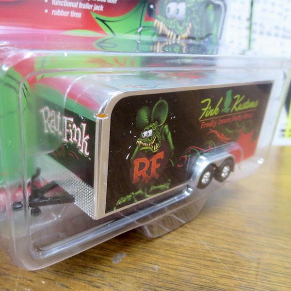 RAT FINK（ラットフィンク） ミニカー 1/64 トレーラー ダイキャスト