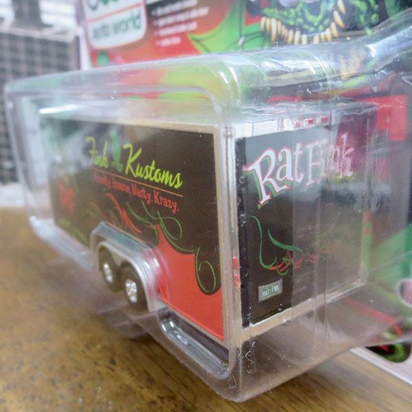 RAT FINK（ラットフィンク） ミニカー 1/64 トレーラー ダイキャスト