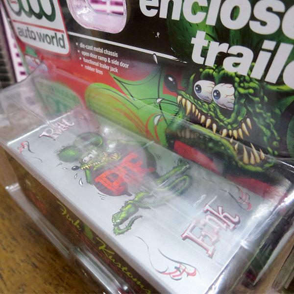 RAT FINK（ラットフィンク） ミニカー 1/64 トレーラー ダイキャスト