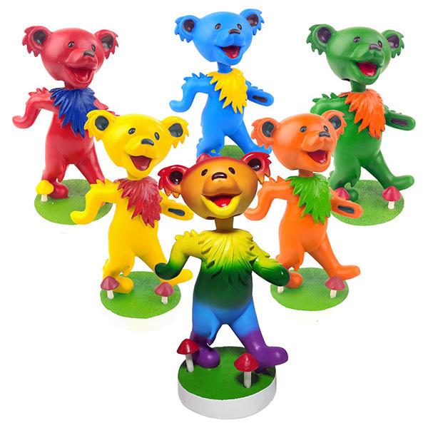 Grateful Dead（グレイトフル・デッド） ベアフィギュア オレンジ