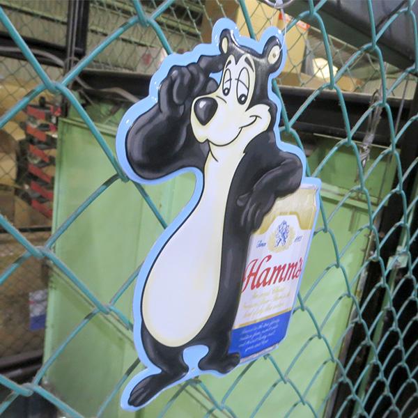 ハムズビール ブリキ看板 アメリカン アメリカン雑貨 おしゃれ 壁掛け